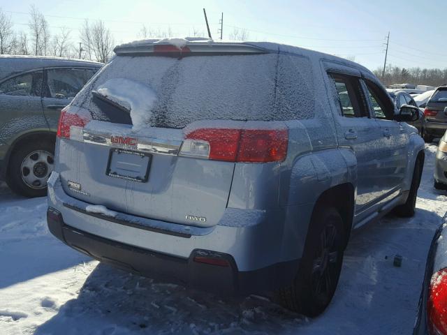 2GKFLVEK4E6235318 - 2014 GMC TERRAIN SL TURQUOISE photo 4