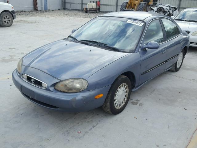 1MEFM53U9XA621315 - 1999 MERCURY SABLE LS BLUE photo 2