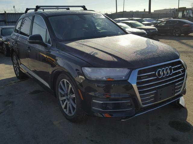 WA1VAAF75JD008449 - 2018 AUDI Q7 PRESTIG BLACK photo 1