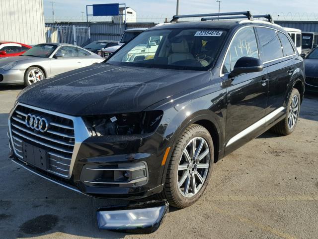 WA1VAAF75JD008449 - 2018 AUDI Q7 PRESTIG BLACK photo 2