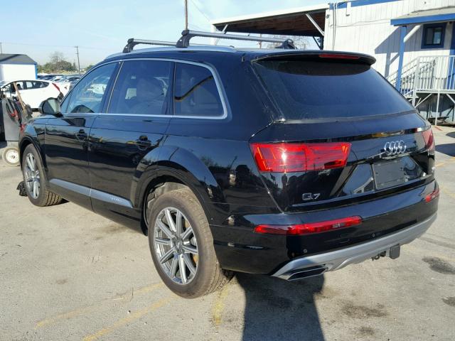 WA1VAAF75JD008449 - 2018 AUDI Q7 PRESTIG BLACK photo 3