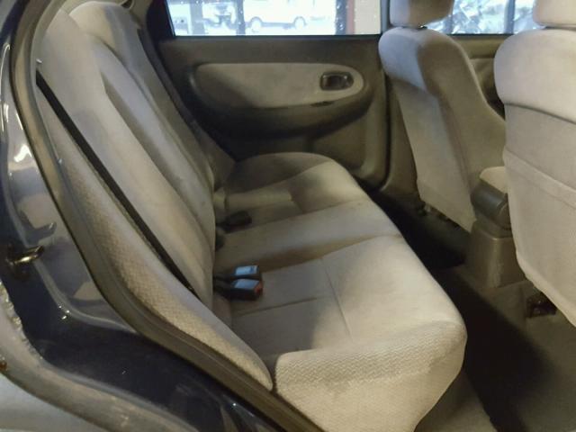 KNAFB121635265168 - 2003 KIA SPECTRA BA BLUE photo 6