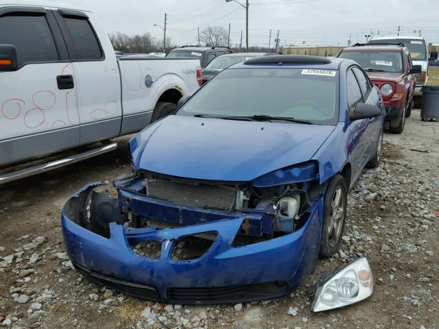 1G2ZG58N974232846 - 2007 PONTIAC G6 BASE BLUE photo 2