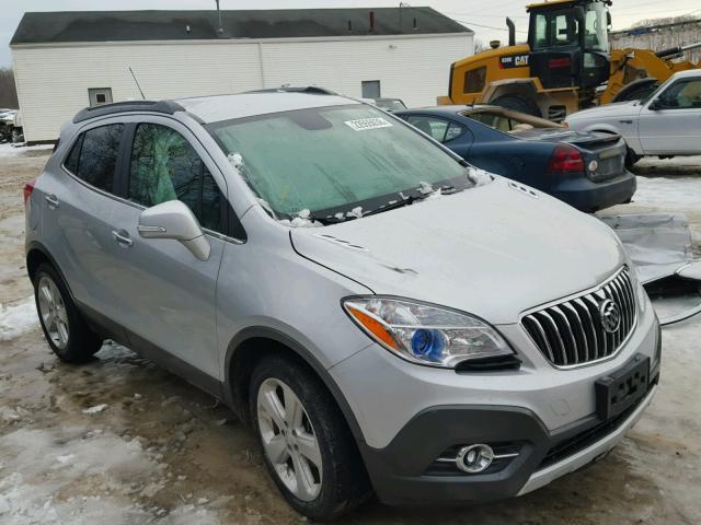KL4CJCSB3FB204163 - 2015 BUICK ENCORE SILVER photo 1