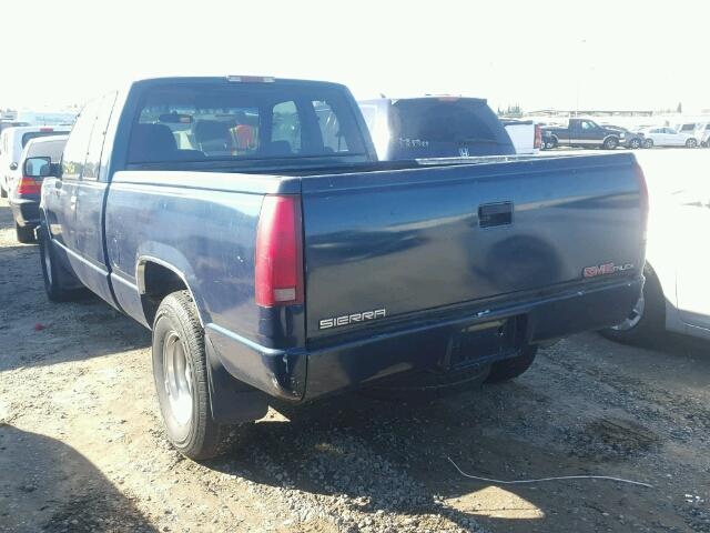 2GDEC19K5S1592943 - 1995 GMC SIERRA BLUE photo 3