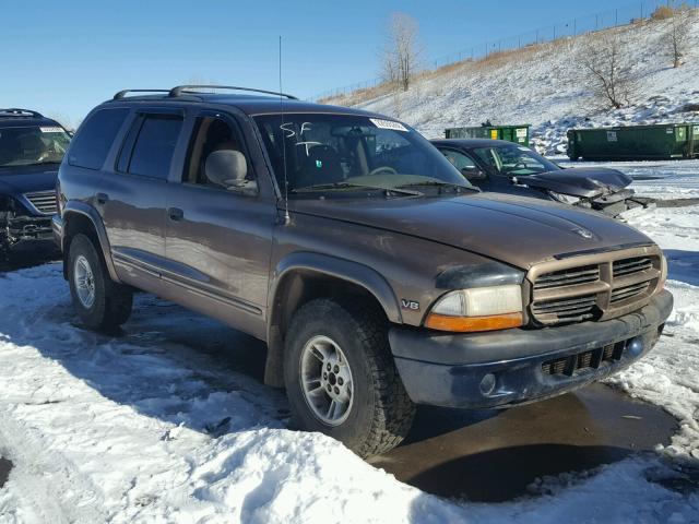 1B4HS28Z5YF233552 - 2000 DODGE DURANGO GOLD photo 1