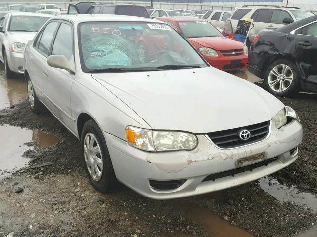 1NXBR12E41Z538462 - 2001 TOYOTA COROLLA CE SILVER photo 1