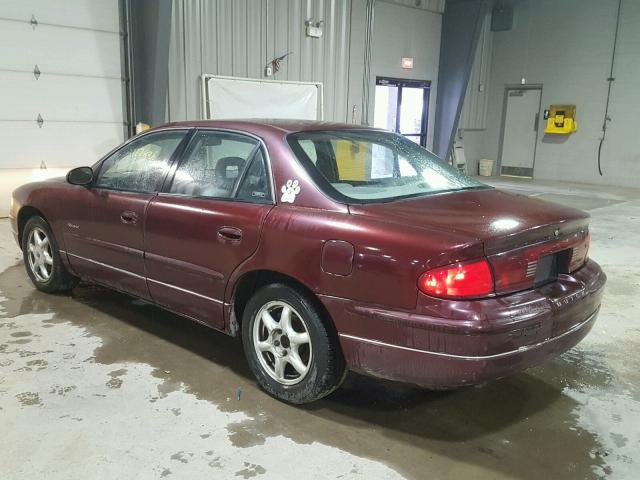 2G4WB55K5Y1325427 - 2000 BUICK REGAL LS MAROON photo 3