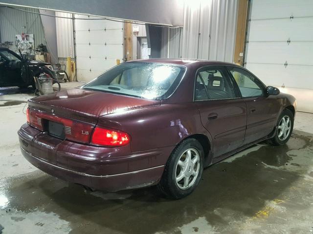 2G4WB55K5Y1325427 - 2000 BUICK REGAL LS MAROON photo 4