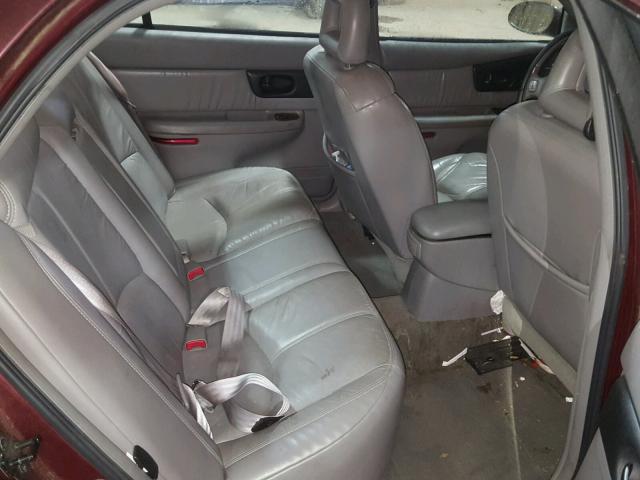 2G4WB55K5Y1325427 - 2000 BUICK REGAL LS MAROON photo 6