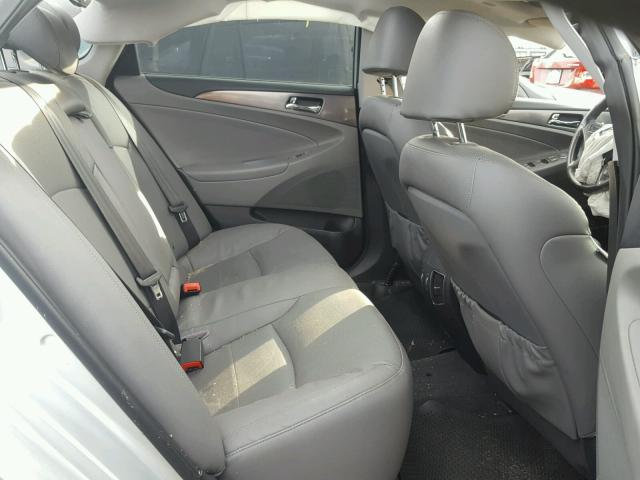 KMHEC4A42DA076398 - 2013 HYUNDAI SONATA HYB SILVER photo 6