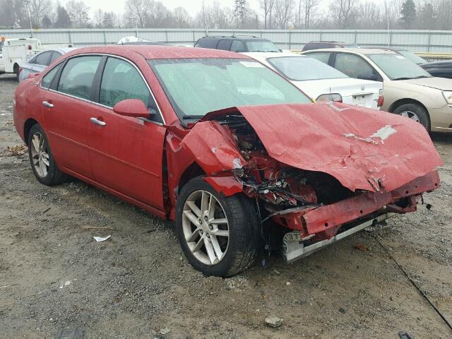 2G1WU583589283841 - 2008 CHEVROLET IMPALA LTZ RED photo 1