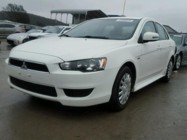 JA32U2FU8FU003733 - 2015 MITSUBISHI LANCER ES WHITE photo 2