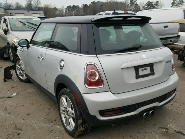 WMWSV3C53CTY17000 - 2012 MINI COOPER S SILVER photo 3