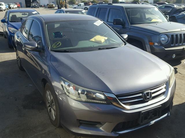 1HGCR2F35DA185440 - 2013 HONDA ACCORD LX GRAY photo 1