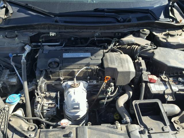 1HGCR2F35DA185440 - 2013 HONDA ACCORD LX GRAY photo 7