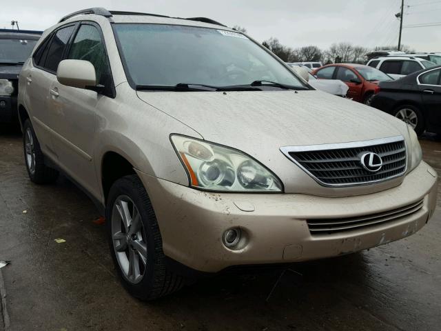 JTJHW31U160016654 - 2006 LEXUS RX 400 TAN photo 1