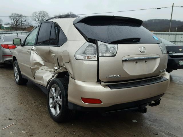 JTJHW31U160016654 - 2006 LEXUS RX 400 TAN photo 3