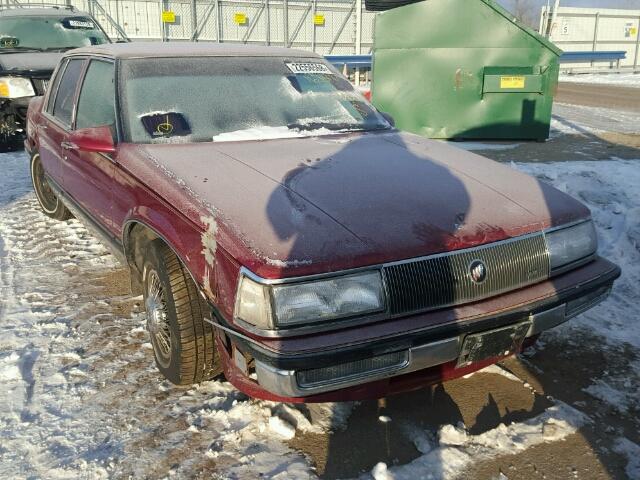 1G4CW51C1J1645913 - 1988 BUICK ELECTRA PA MAROON photo 1