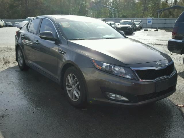 5XXGM4A78DG143093 - 2013 KIA OPTIMA LX CHARCOAL photo 1