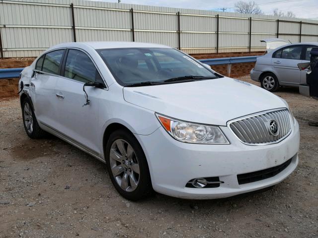 1G4GC5EGXAF203481 - 2010 BUICK LACROSSE C WHITE photo 1