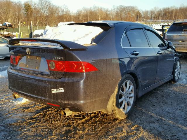 JH4CL96896C002180 - 2006 ACURA TSX BLUE photo 4