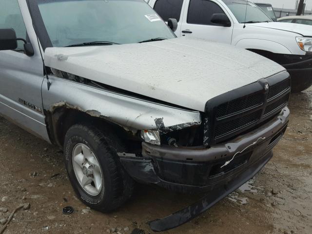 1B7HC16X5SS364099 - 1995 DODGE RAM 1500 SILVER photo 9