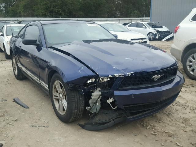 1ZVBP8AM3C5274219 - 2012 FORD MUSTANG BLUE photo 1
