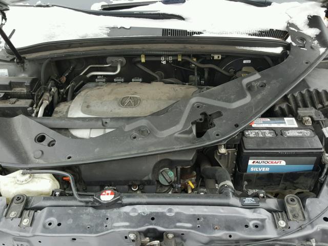 2HNYB1H4XBH500007 - 2011 ACURA ZDX TECHNO GRAY photo 7