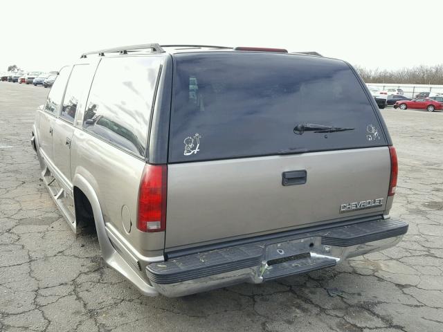 1GNEC16R4XJ559314 - 1999 CHEVROLET SUBURBAN C CHARCOAL photo 3