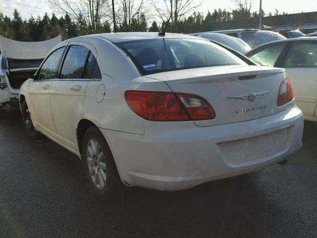 1C3CC4FB8AN183662 - 2010 CHRYSLER SEBRING TO WHITE photo 3