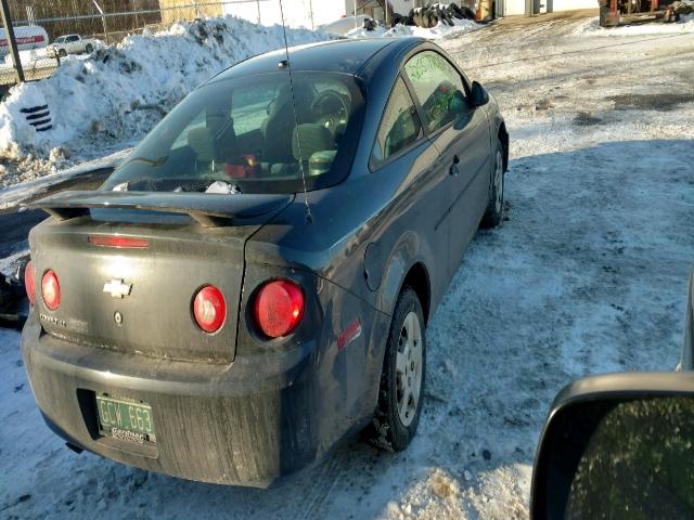 1G1AL18F287205695 - 2008 CHEVROLET COBALT LT BLACK photo 4