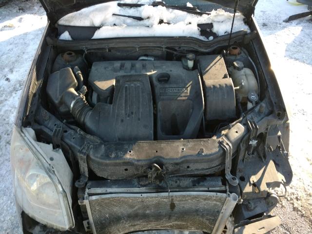 1G1AL18F287205695 - 2008 CHEVROLET COBALT LT BLACK photo 7