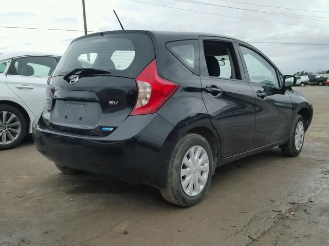 3N1CE2CP5GL385638 - 2016 NISSAN VERSA NOTE BLACK photo 4