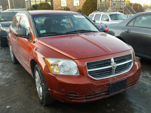 1B3JB48B27D502833 - 2007 DODGE CALIBER SX ORANGE photo 9