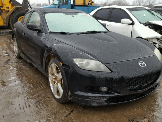 JM1FE17N050160244 - 2005 MAZDA RX8 BLACK photo 1