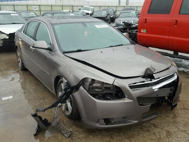 1G1ZC5EU4CF124564 - 2012 CHEVROLET MALIBU 1LT TAN photo 1