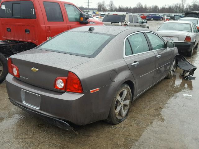 1G1ZC5EU4CF124564 - 2012 CHEVROLET MALIBU 1LT TAN photo 4