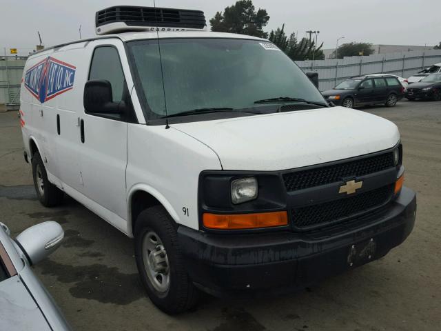 1GCHG35U971124428 - 2007 CHEVROLET EXPRESS G3 WHITE photo 1