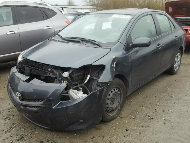 JTDBT903371127134 - 2007 TOYOTA YARIS GRAY photo 2