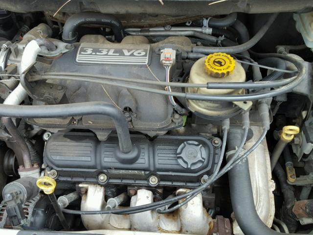 1D4GP24R75B327525 - 2005 DODGE GRAND CARA WHITE photo 7