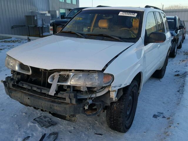 1GHDT13S132209567 - 2003 OLDSMOBILE BRAVADA WHITE photo 2