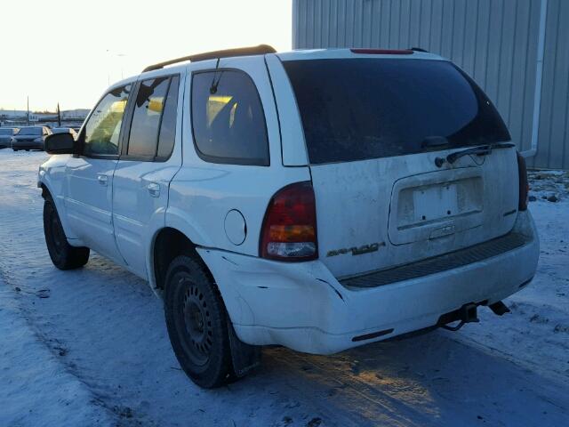 1GHDT13S132209567 - 2003 OLDSMOBILE BRAVADA WHITE photo 3