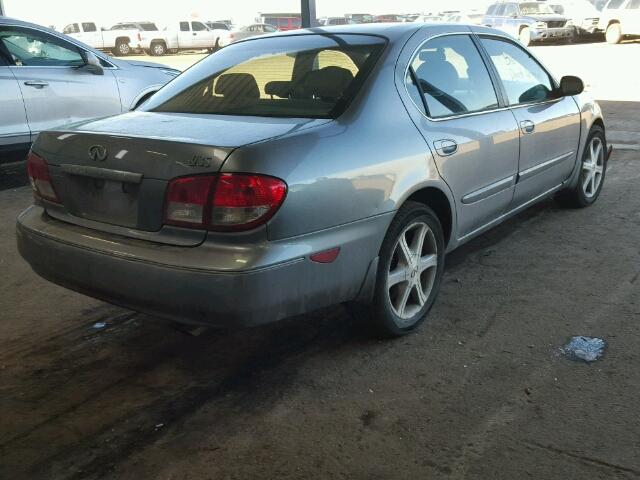 JNKDA31A43T116939 - 2003 INFINITI I35 GRAY photo 4