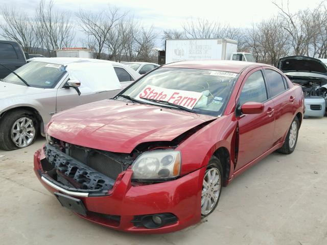 4A3AB36F49E032670 - 2009 MITSUBISHI GALANT ES RED photo 2