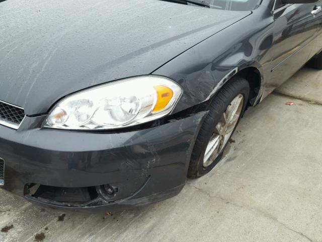 2G1WC5E3XD1233940 - 2013 CHEVROLET IMPALA LTZ GRAY photo 9