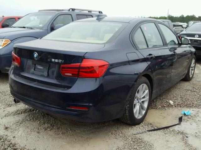 WBA8E1G53GNU11110 - 2016 BMW 320 I BLUE photo 4