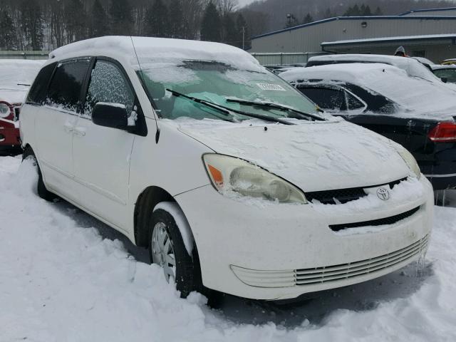 5TDZA23C15S354006 - 2005 TOYOTA SIENNA CE WHITE photo 1