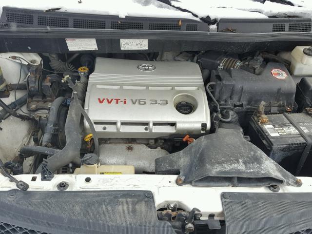 5TDZA23C15S354006 - 2005 TOYOTA SIENNA CE WHITE photo 7