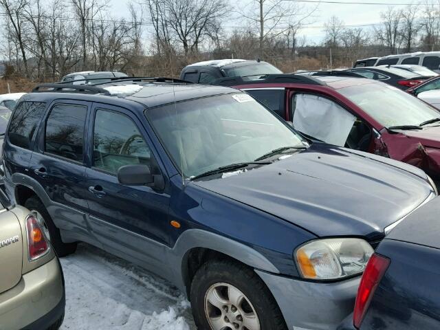 4F2YU08162KM62932 - 2002 MAZDA TRIBUTE LX BLUE photo 1